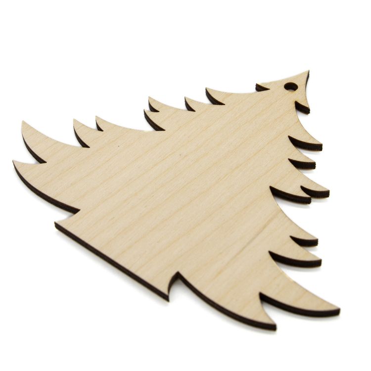 L-29 Деревянная заготовка подвеска 'Ёлка №3' 10*11см Astra&amp;Craft — PalitraMastera