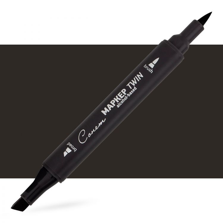 Маркер спиртовой Сонет Twin Brush, теплый серый 9 — PalitraMastera