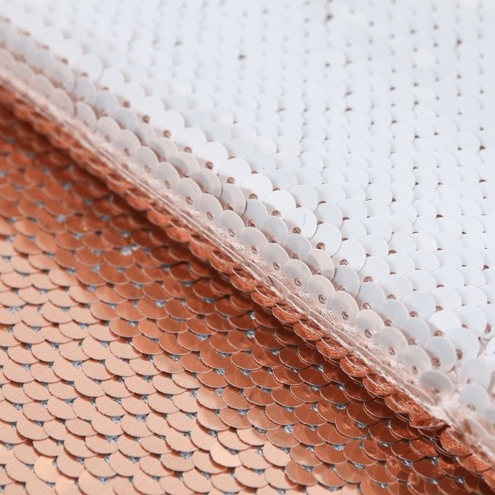 Ткань для пэчворка «Белая-золотая», 33 * 33 см — PalitraMastera