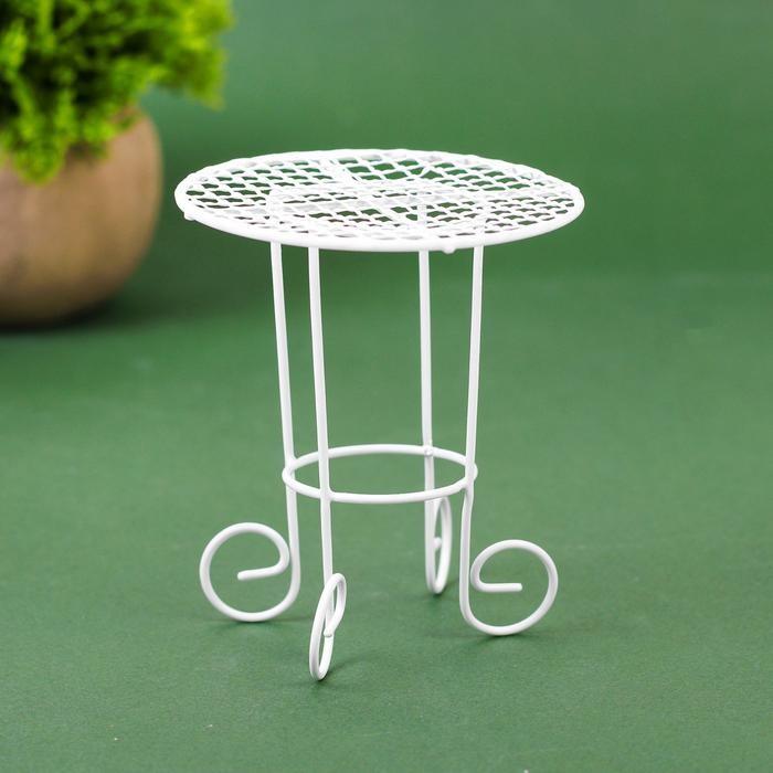 Миниатюра кукольная &quot;Стол с завитками&quot;  3938111---- — PalitraMastera