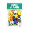 4AR2001 Бусины деревянные, цветные звездочки, 20 мм, 20гр, Astra&Craft (цветной микс) фото 3 &mdash; PalitraMastera