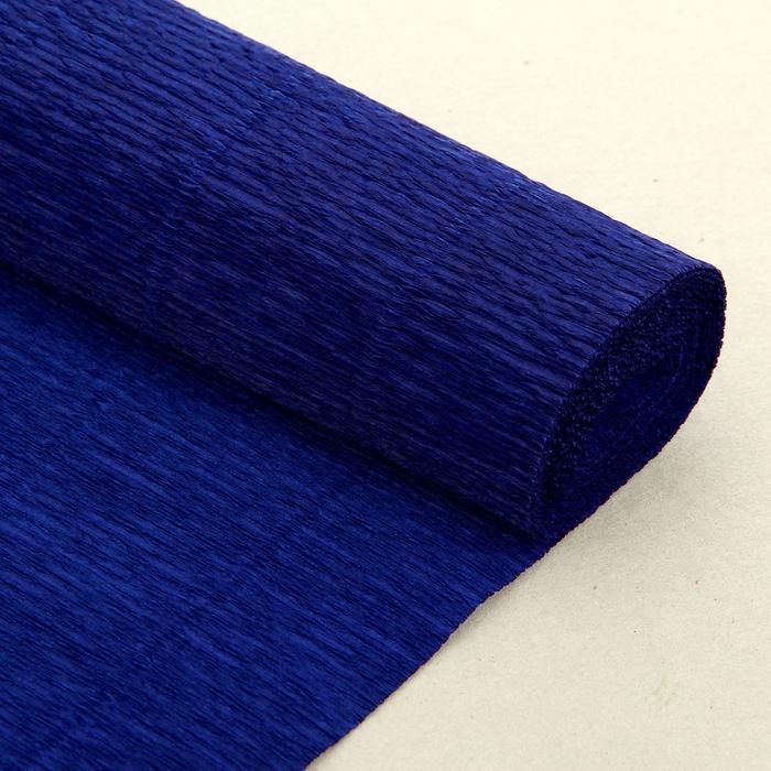 Бумага гофрированная 555 Сапфир, 0,5 х 2,5 м---- — PalitraMastera