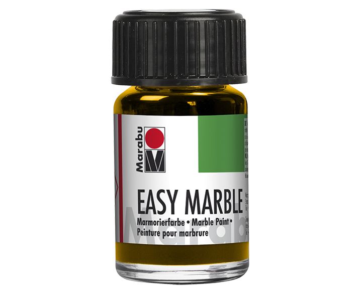 Marabu Краски для мраморирования «Easy Marble», 15 мл, желтый фото 1 &mdash; PalitraMastera
