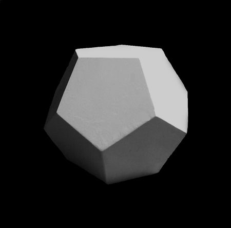 Додекаэдр, гипс (арт.30-312) АКЦИЯ!!!--- фото 1 &mdash; PalitraMastera