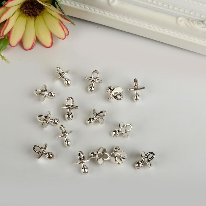 Декор для творчества металл "Соска"  1 шт 1,5х1 см 2505094 фото 1 — PalitraMastera