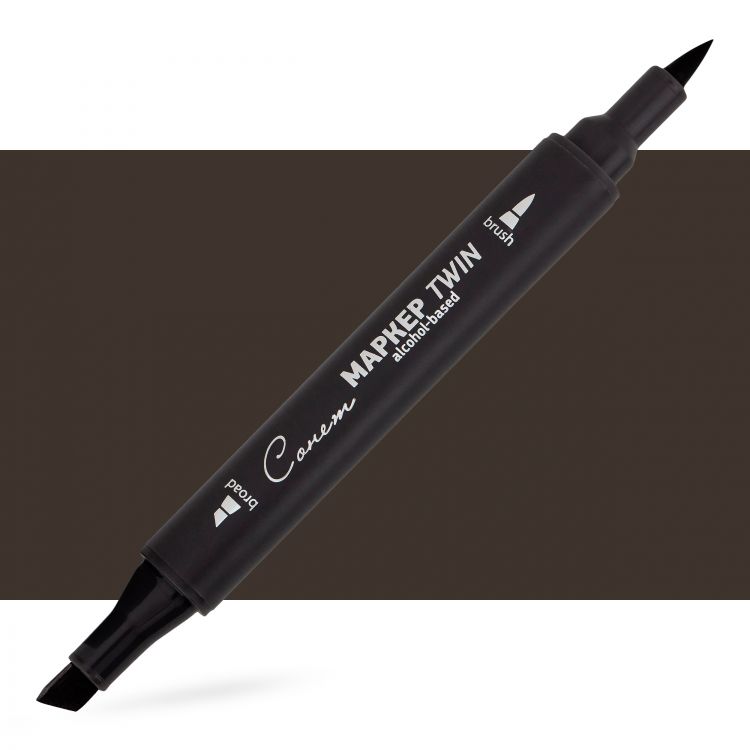 Маркер спиртовой Сонет Twin Brush, теплый серый 8--- — PalitraMastera