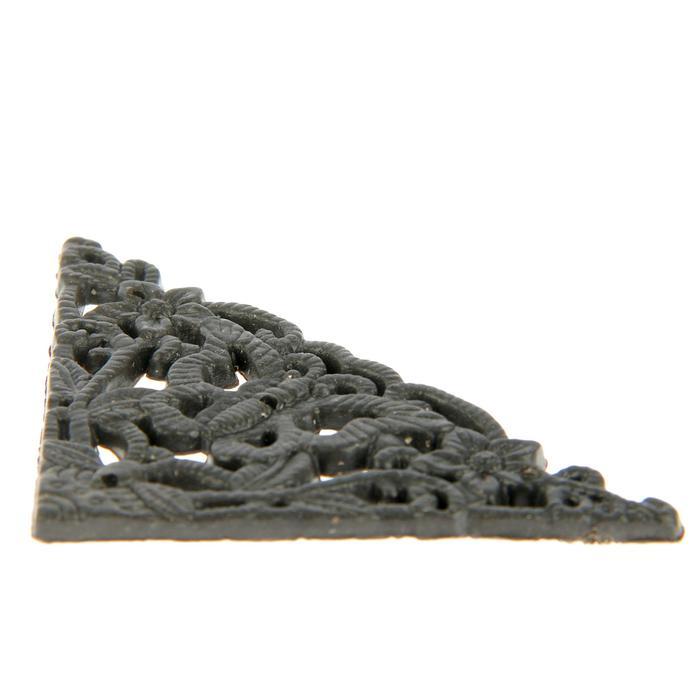 Уголок пластик &quot;Бабочка&quot; набор 10 шт чёрный 5х5 см  1933780 — PalitraMastera