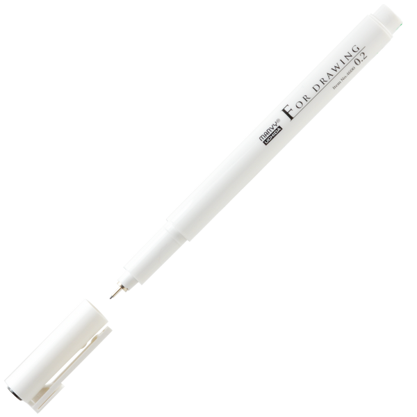 Линер, ручка для черчения и рисования 0,02мм чер. MAR4600/0.02 /Marvy фото 1 — PalitraMastera