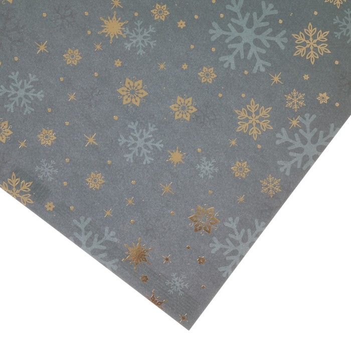 Бумага для скрапбукинга с фольгированием «Зимняя сказка», 30.5 30.5 см. — PalitraMastera