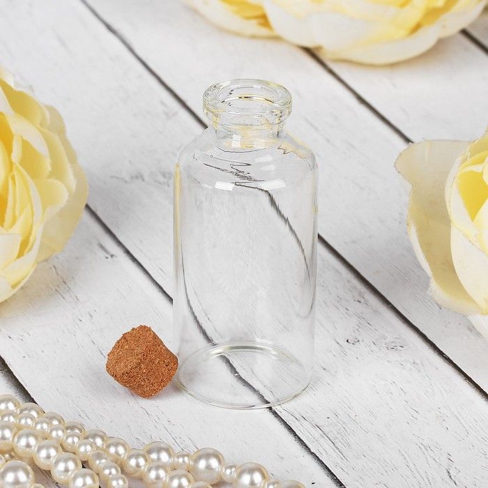 Основа для творчества и декорирования «Бутылочка с пробкой», 50 мл — PalitraMastera