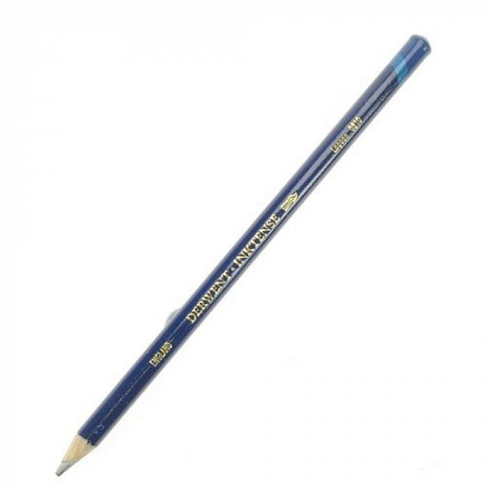 Чернильный карандаш Inktense, водорастворимый грифель, круглый корпус 8 мм, грифель - 4 мм, цвет - 810 лагуна фото 1 &mdash; PalitraMastera