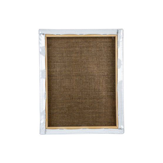 Холст грунтованный на подрамнике &quot;Мастер-Класс&quot;, 24х30 см, 480 г/м2, 100% лён, акриловый грунт, крупное зерно — PalitraMastera