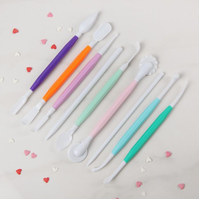 Набор для моделирования кондитерских украшений, 8 шт &mdash; PalitraMastera