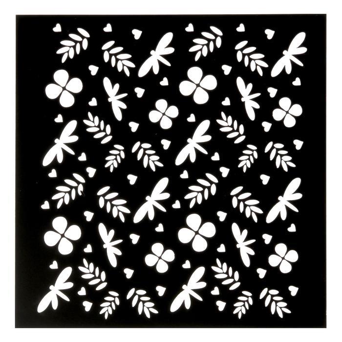 Трафарет для творчества "Прованс", 15х15 см  1657955 фото 1 — PalitraMastera