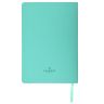 Ежедневник А5 недат. LOREX PASTEL 128 л. мягк. обл. soft touch бирюз. обрез бирюз. фото 4 &mdash; PalitraMastera
