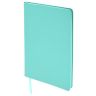 Ежедневник А5 недат. LOREX PASTEL 128 л. мягк. обл. soft touch бирюз. обрез бирюз. фото 6 &mdash; PalitraMastera