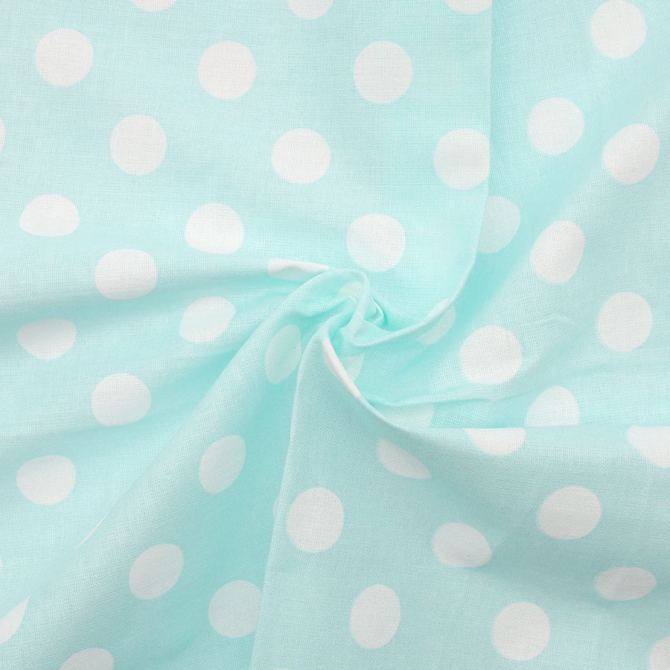 Перкаль набивной арт 140 рис 13164 вид 2 'Горох', 50*50 см, Astra&Craft фото 1 — PalitraMastera