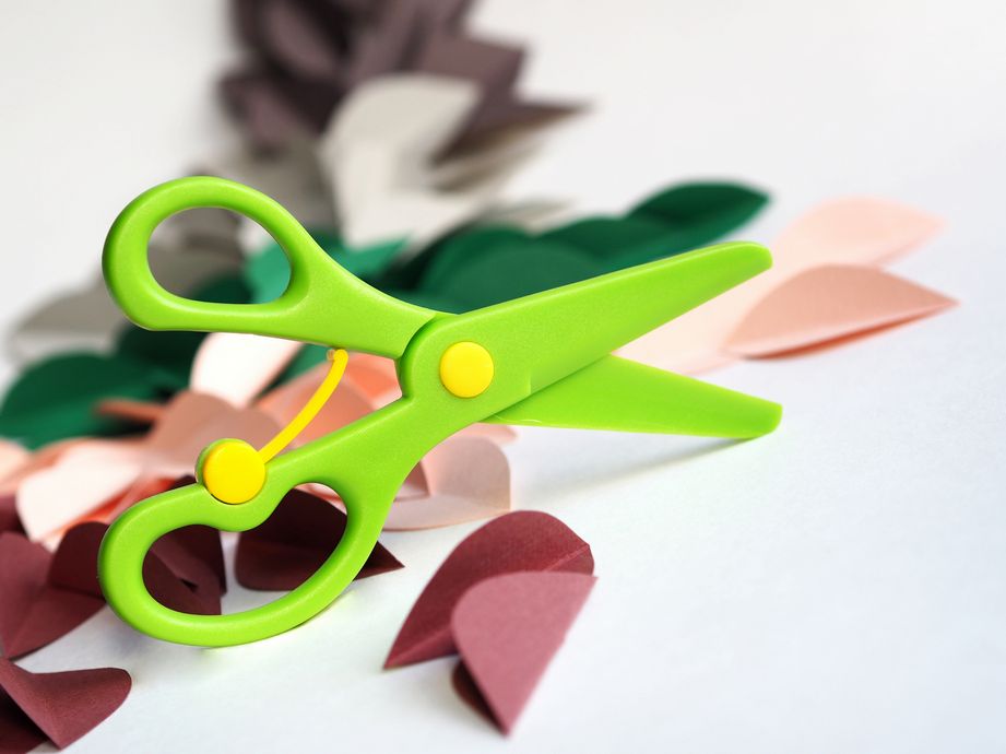 Ножницы "Цветик" с закругленными концами--- фото 1 — PalitraMastera