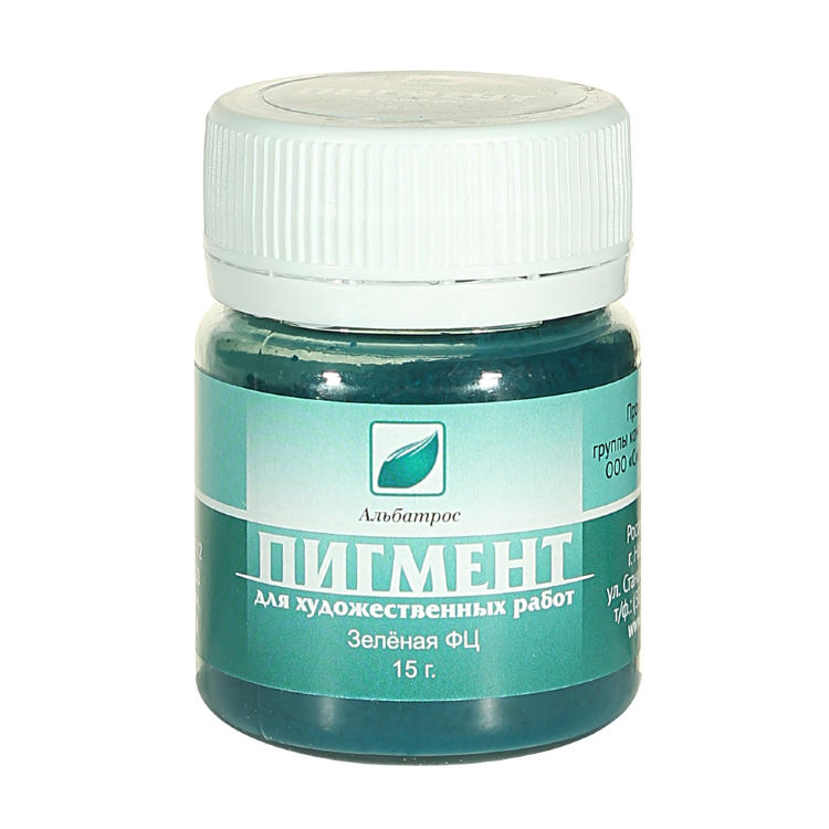 Пигмент Зеленая ФЦ 15г. ЭМТИ — PalitraMastera