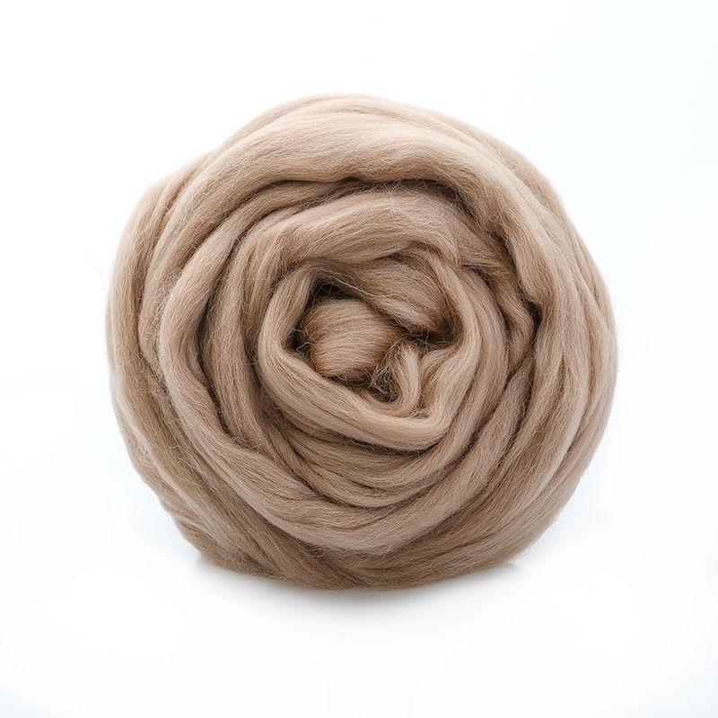 Пряжа ТР ГЛ Полутонкая  для валяния 100% шерсть 100 г №1638 верба фото 1 &mdash; PalitraMastera