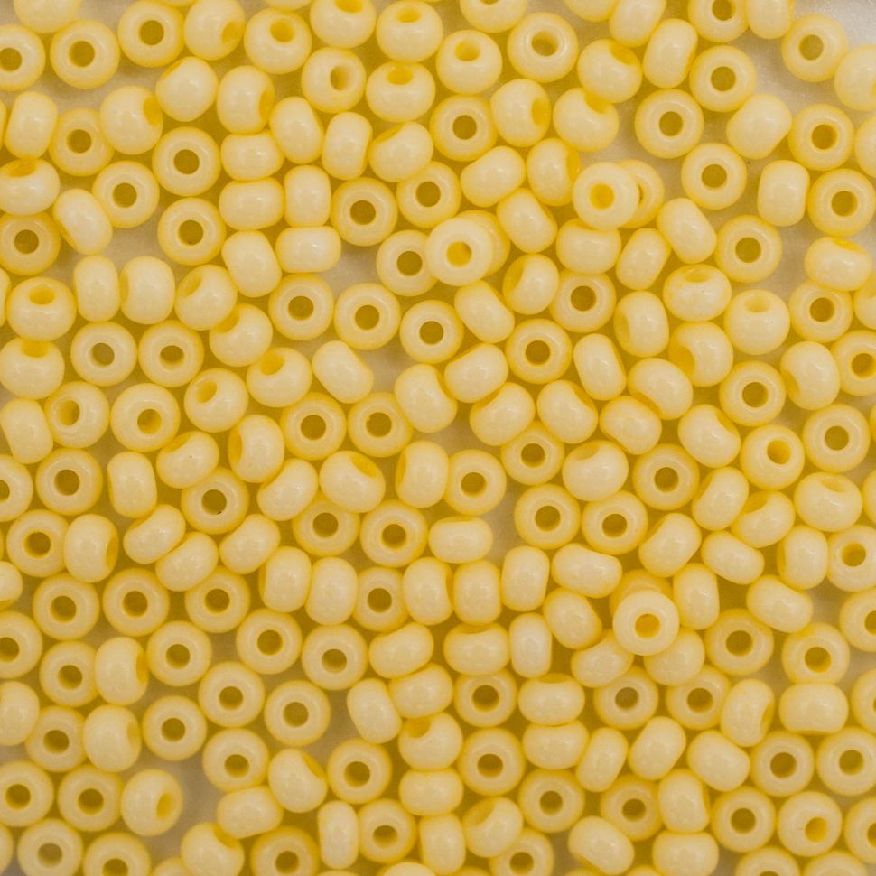 Бисер Preciosa 5г (03281), светло-желтый фото 1 &mdash; PalitraMastera