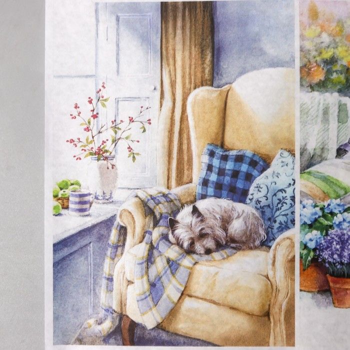 Декупажная карта 1 шт &quot;Лето&quot; А4, 45 г/м2 9209111 — PalitraMastera