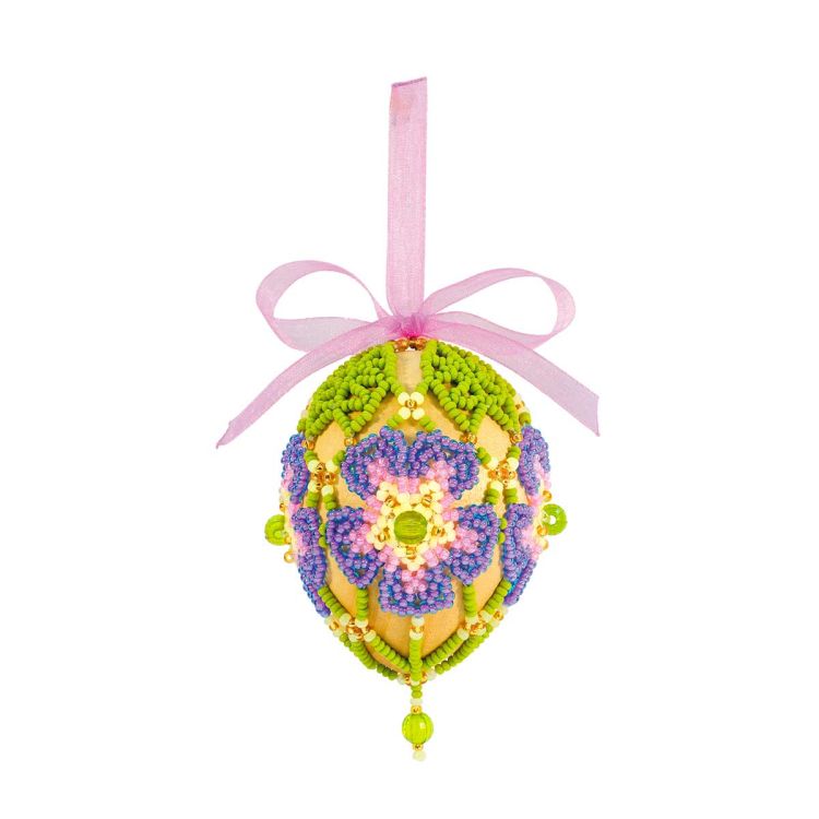 Б176 Набор для бисероплетения Риолис 'Яйцо пасхальное'6,5*5см — PalitraMastera