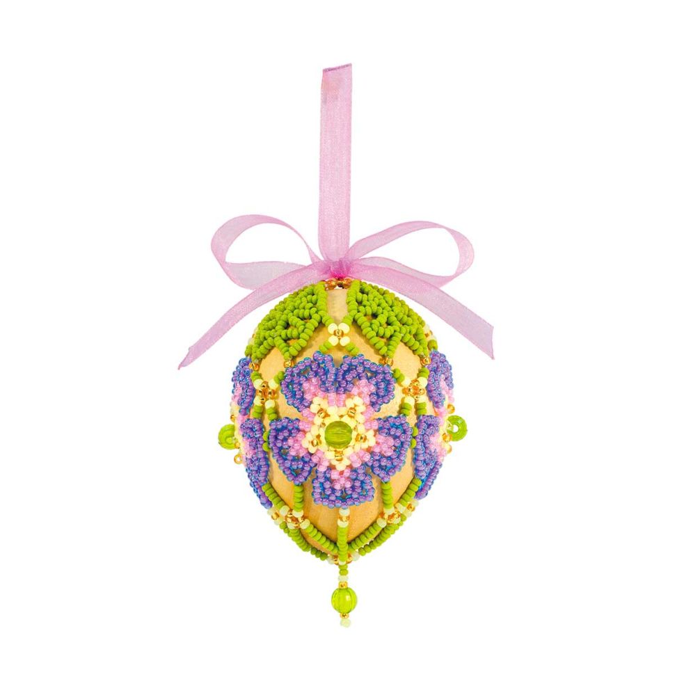 Б176 Набор для бисероплетения Риолис 'Яйцо пасхальное'6,5*5см фото 1 — PalitraMastera