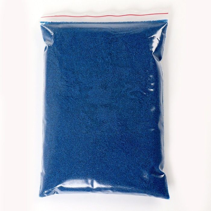 Песок для детского творчества Color sand, синий 1кг 7994483 — PalitraMastera