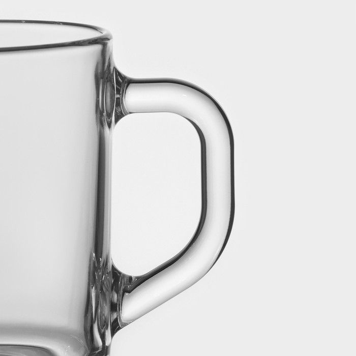 Кружка стеклянная, 250 мл &mdash; PalitraMastera