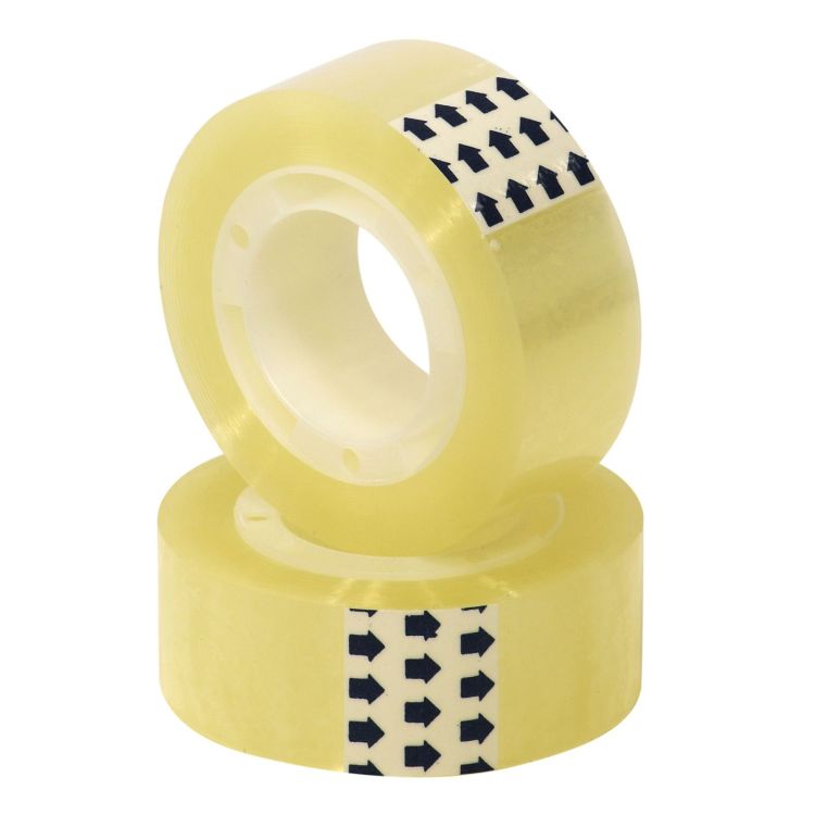 Клейк. лента канцелярская INFORMAT 19 мм 33 м прозрачная 8 шт — PalitraMastera