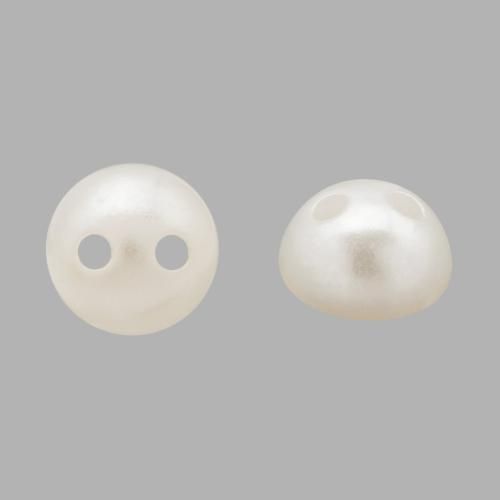 4AR295 Полубусины пластиковые, пришивные 'жемчуг', цвет натуральный, 6мм, 15гр, Astra&amp;Craft &mdash; PalitraMastera