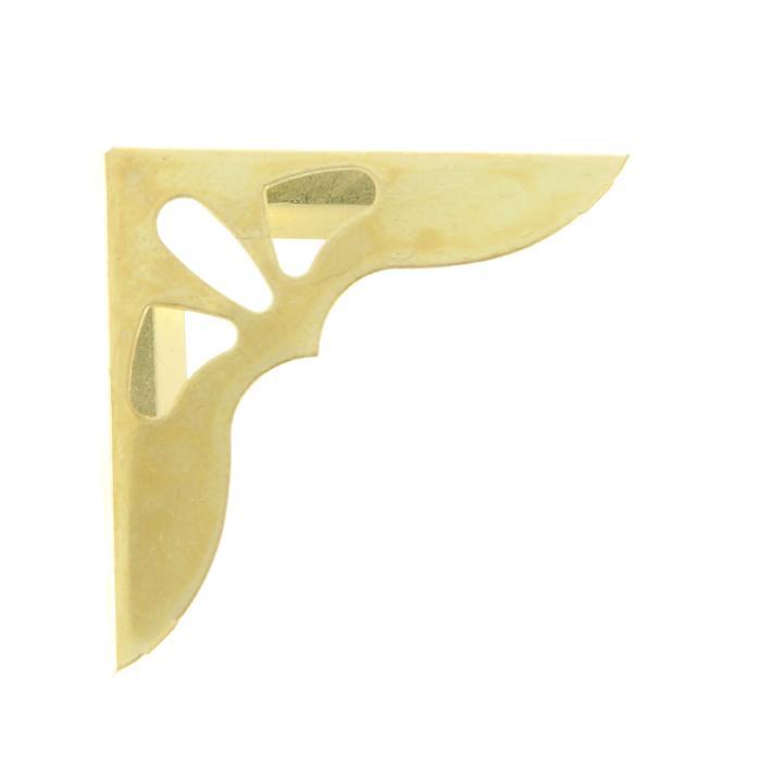 Уголок металл &quot;Античный&quot; золото 3,1х3,1х0,7 см  1759198/ по 16 шт/упак — PalitraMastera