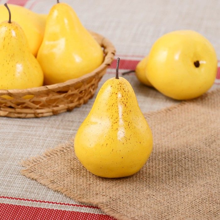 Муляж груша d-11*8 см 415394 фото 1 — PalitraMastera