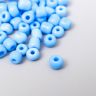 Бисер круглый 6/0 в бутылочке "Джинсовый голубой" 20 гр  6075103 фото 3 — PalitraMastera