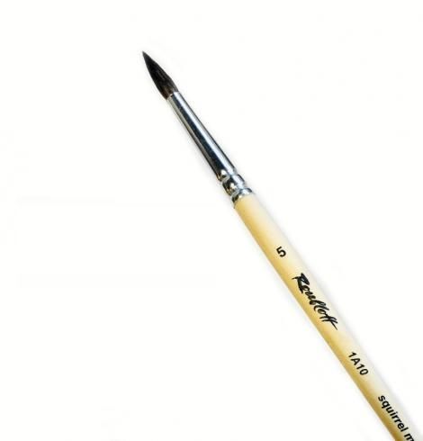 Кисть Белка МИКС кр. ручка короткая №05 ЖA1-05,00Б фото 1 — PalitraMastera