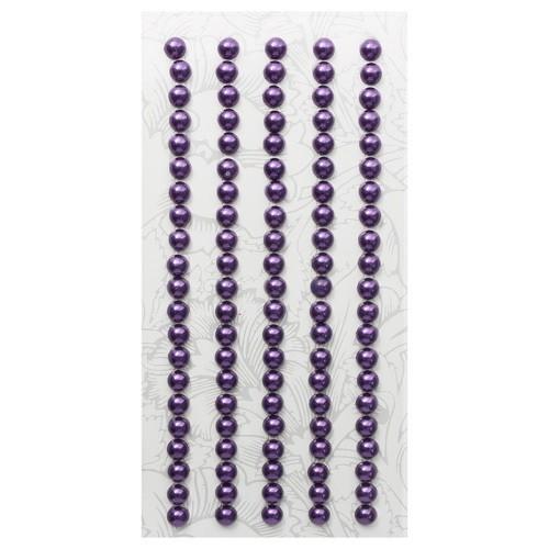Декоративные наклейки 5мм (жемчуг) (Z48 фиолетовый) &mdash; PalitraMastera