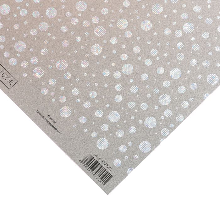 Бумага для скрапбукинга жемчужная «Капельки дождя», 30,5 32 см, 250г/м 3727252 — PalitraMastera