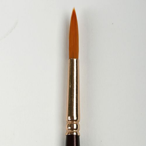 Кисть синтетика &quot;Decola&quot; круглая, № 9 (4,5 мм) — PalitraMastera