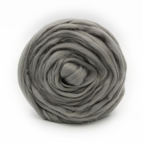 Полутонкая шерсть 100% светлое моренго 393, 50 гр для валяния — PalitraMastera