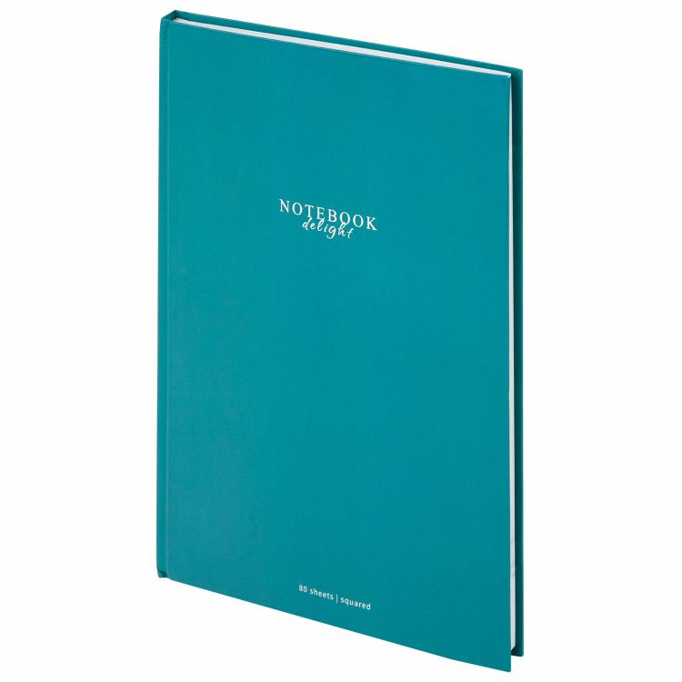 Блокнот БОЛЬШОЙ ФОРМАТ 205х290мм А4, 80л, твердый, клетка, STAFF, Моноколор, 114404 &mdash; PalitraMastera