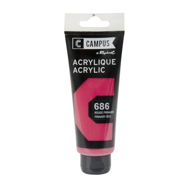 Sennelier Акриловая краска Raphael/Campus,т.100мл,красный средний фото 1 &mdash; PalitraMastera