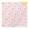 Бумага для скрапбукинга с блестками "Цветочная полянка" 30,5*30,5см, 180г/м  3330264 фото 1 — PalitraMastera