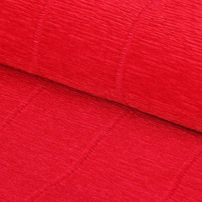 Бумага гофрированная 589 Алый красный, 0,5 х 2,5 м---- фото 1 &mdash; PalitraMastera