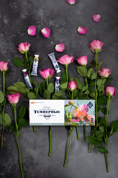 Мастер-Класс Набор темпера Колористика, картон, 12 шт х18мл 16411903 — PalitraMastera