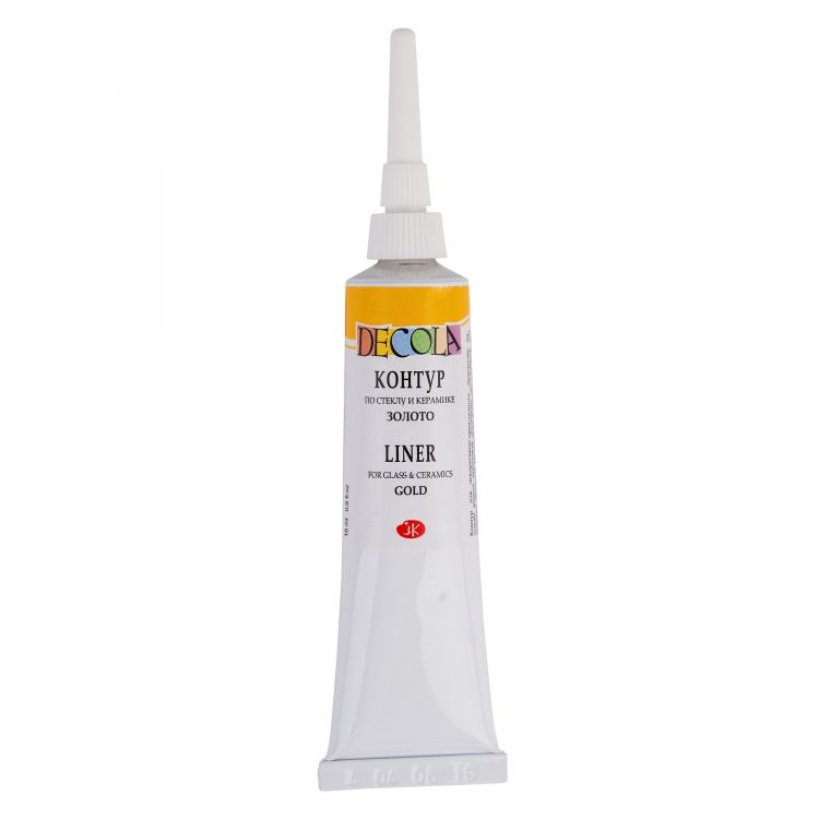 Золото контур акрил стекло керамика Декола 18мл — PalitraMastera