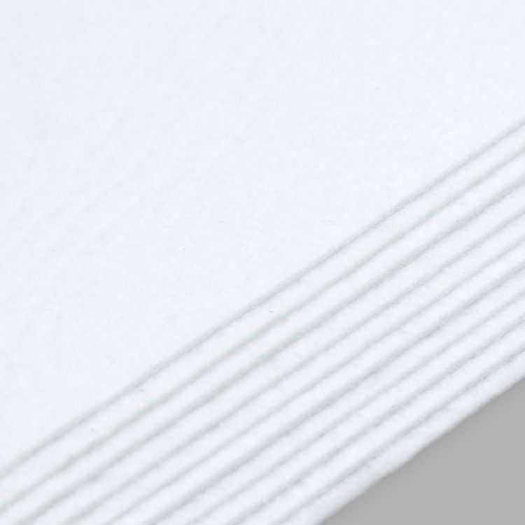 Фетр жесткий 1.0 мм Белый 20х30см (660) FLT-H1 — PalitraMastera