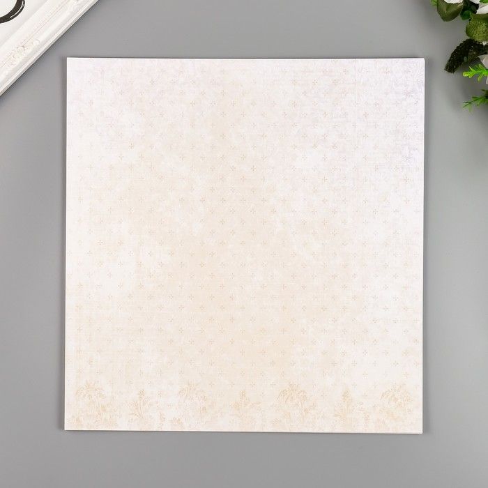 Бумага для скрапбукинга двусторонняя &quot;Весенние открытки&quot; 30.5х30.5 см, 190 гр\м2 4976994 — PalitraMastera