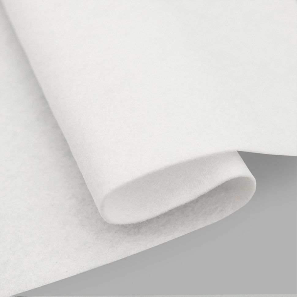 Фетр мягкий 1.5 мм молочный  (YF 650 ),Астра 260 гр, 20х30см, фото 1 — PalitraMastera