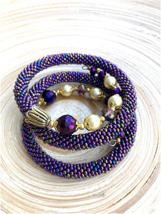 Браслет на проволоке (к лариату) — PalitraMastera